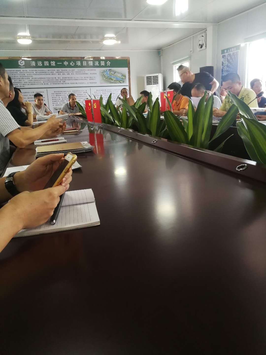 Woodedtech participated in the start-up work of the Qingyuan Library Project