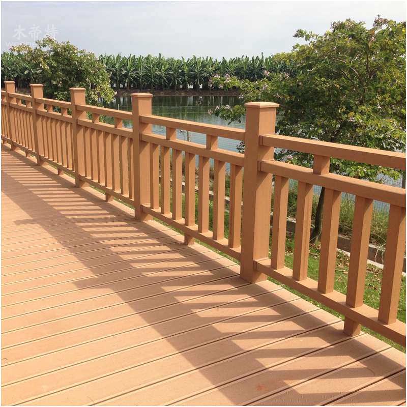 http://Wood polymer composite application landscape from 3D WPC fence disign to real composite railing