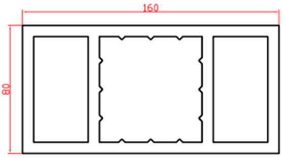 composite pergola material L16080 facade materials façade panels of panel wpc