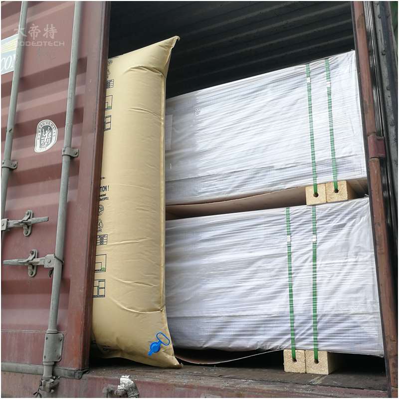 Busy with WPC decking container loading before Chinese New Year