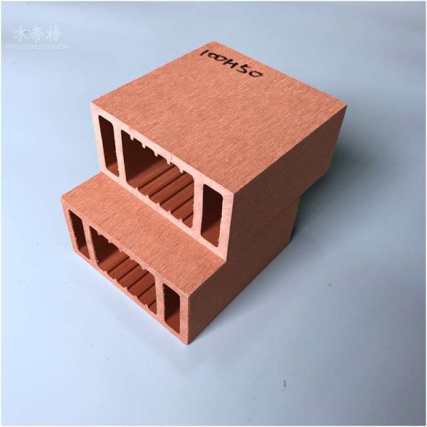 China factory supply compo site WPC tube L10050 of wood polymer composite materials