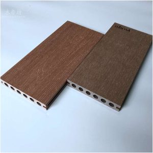 china wpc wood plastic composite material co extrusion decking GD13823-PH