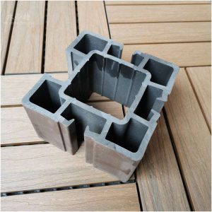 exterior material for house composite posts GL166166 of outdoor wpc post composite