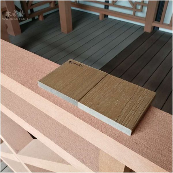wholesale China wpc co extrusion sheet GB10015 of wood plastic composite extrusion materials