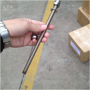 wholesale accessories for wpc pergola--full thread bolt M10140 to lock the WPC pillar