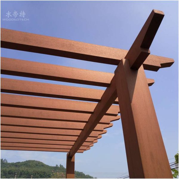 wholesale wpc pergola from China outdoor wpc products factory