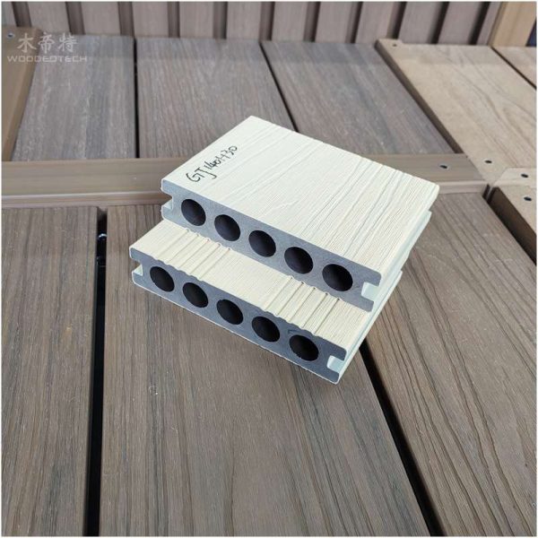 wpc extrusion deck composite decking export to wpc decking uk GD14030