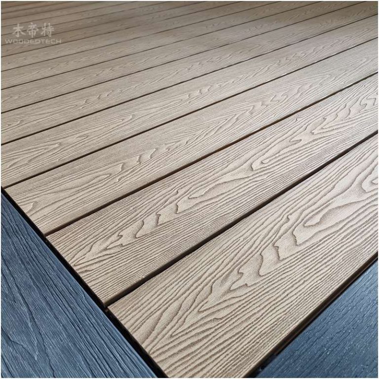 A good choice for patio flooring: Woodedtech co-extruded WPC decking