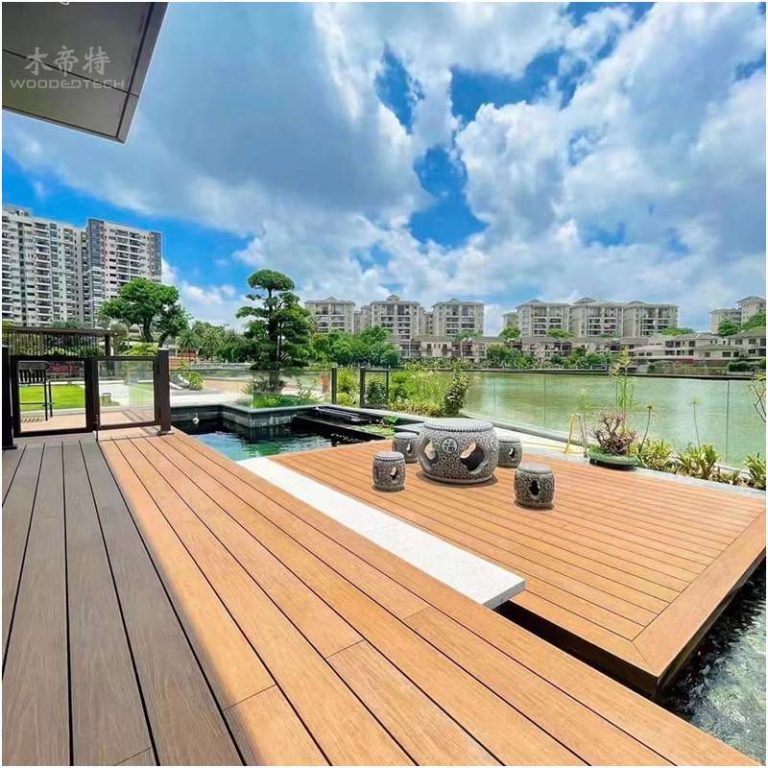 Is Woodedtech.com WPC decking suitable for use around swimming pools?