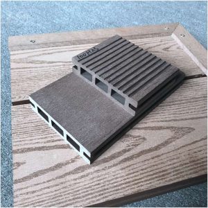 wood polymer composite decking D10023 wholesale from wpc deck flooring manufacturers China