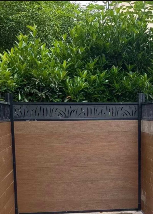 Aluminium wpc fence composite fence canada composite fence installation and composite garden fences