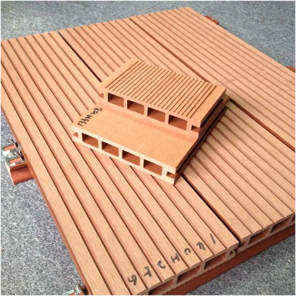 D13525-2 similar to flooring wood has great advantages of composite decking all deck