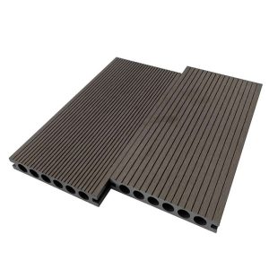 D14025-6 wpc panel wpc decking board or wpc hollow decking from wpc flooring manufacturers