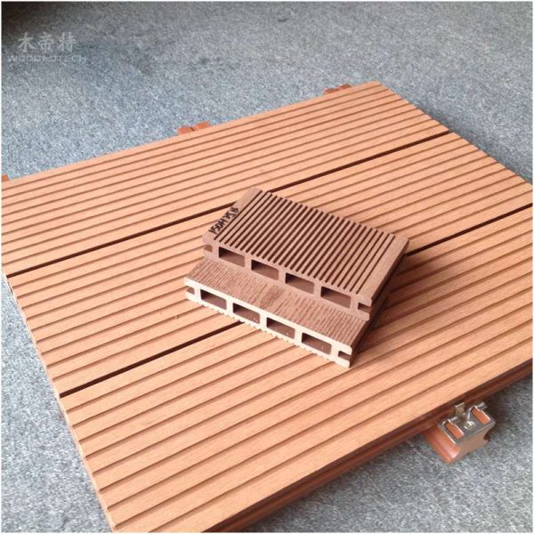 D15025-2 WPC decking 150mm composite decking of artificial decking boards building product