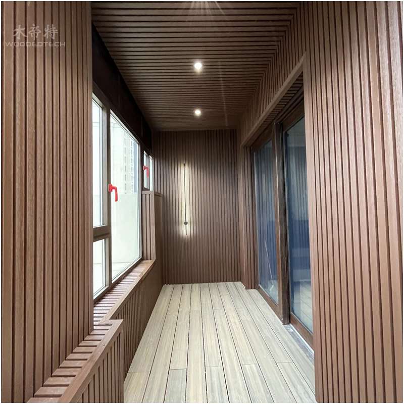 Wood polymer composite application landscape of WPC exterior wall panels products,external wall panels,full wall paneling