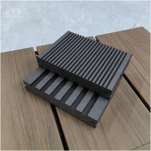 floor decking outdoor D14025-3S exterior composite panels garden decking wood groove decking board