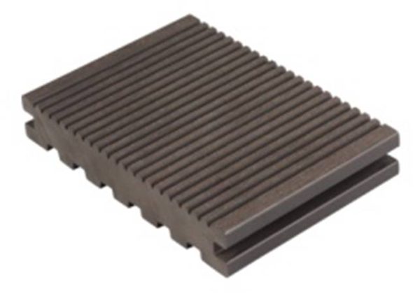 floor decking outdoor D14025-3S exterior composite panels garden decking wood groove decking board