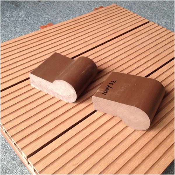 wood polymer composite outdoor bench materials wood from china T10032S bench teak composite bench boards