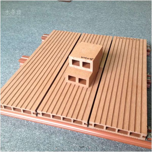 wpc decoration compo site WPC tube composite fence panels L8040 for all types of fences from composite fence suppliers