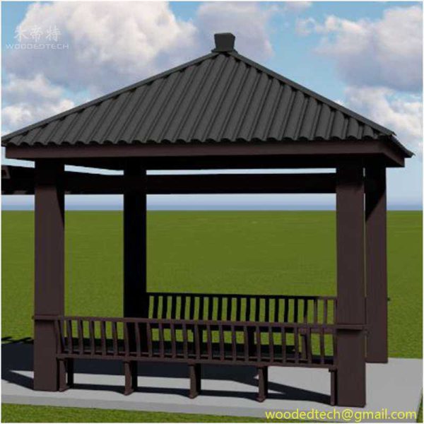 China Wholesaler of WPC Pavilion and WPC gazebo for outdoor gazebo nz or outdoor gazebo kits