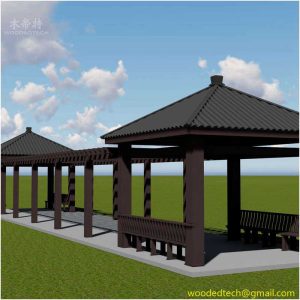 China Wholesaler of WPC Pavilion and WPC gazebo for outdoor gazebo nz or outdoor gazebo kits