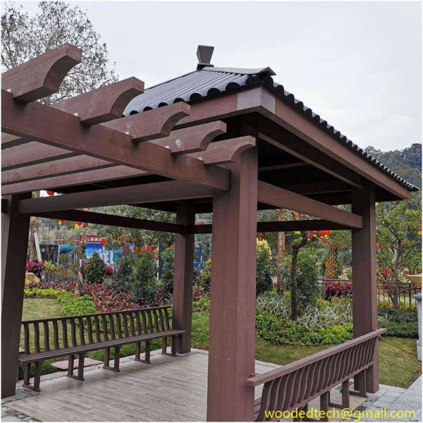 China Wholesaler of WPC Pavilion and WPC gazebo for outdoor gazebo nz or outdoor gazebo kits