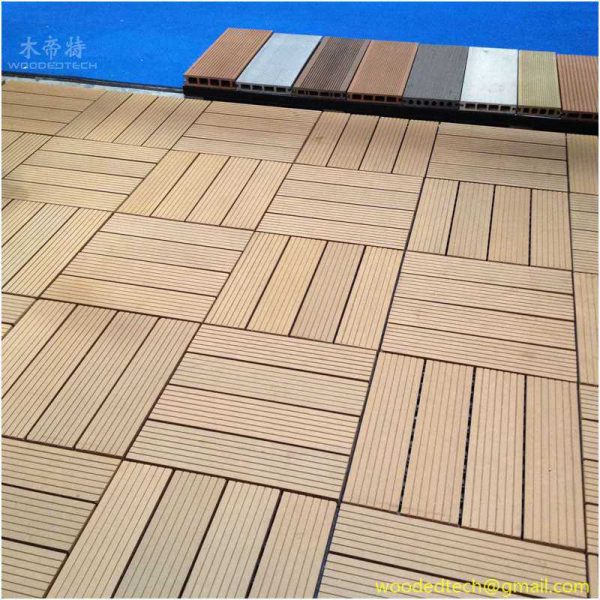 China wholesale wpc decking and tiles decking tiles or decking tiles garden exterior deck tiles