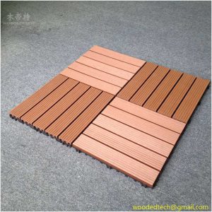 China wholesale wpc floor decking tiles and garden decking tiles and installing composite deck tiles