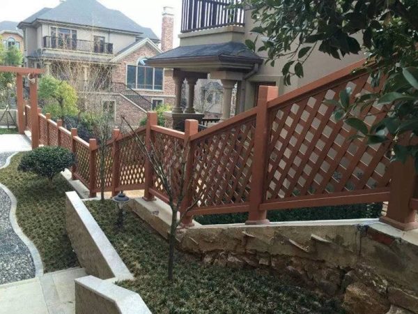 Woodedtech composite railing 02 of wood and fence wood composite fence or wood fence wood fence designs