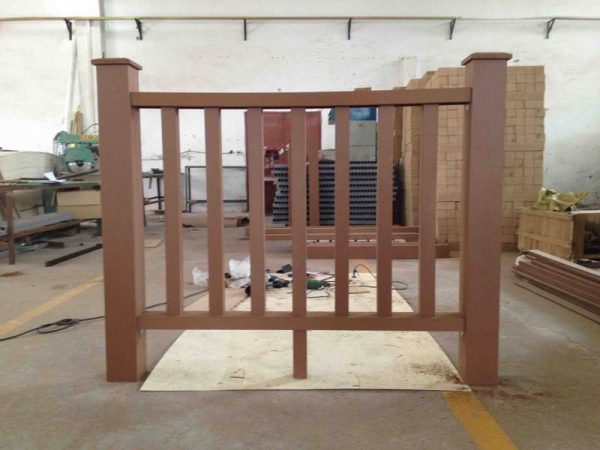 Woodedtech composite railing 04 of wood fence outdoor wood fence panels and wood fence styles from wood fence suppliers