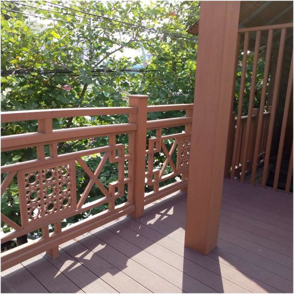 Woodedtech composite railing 12 of fence of wood fence panels outdoor fence products and fence wood fence