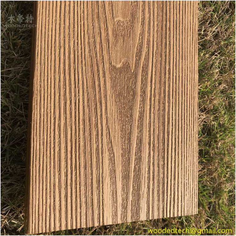 3d embossed composite decking