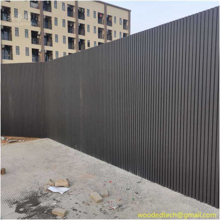 black wpc cladding