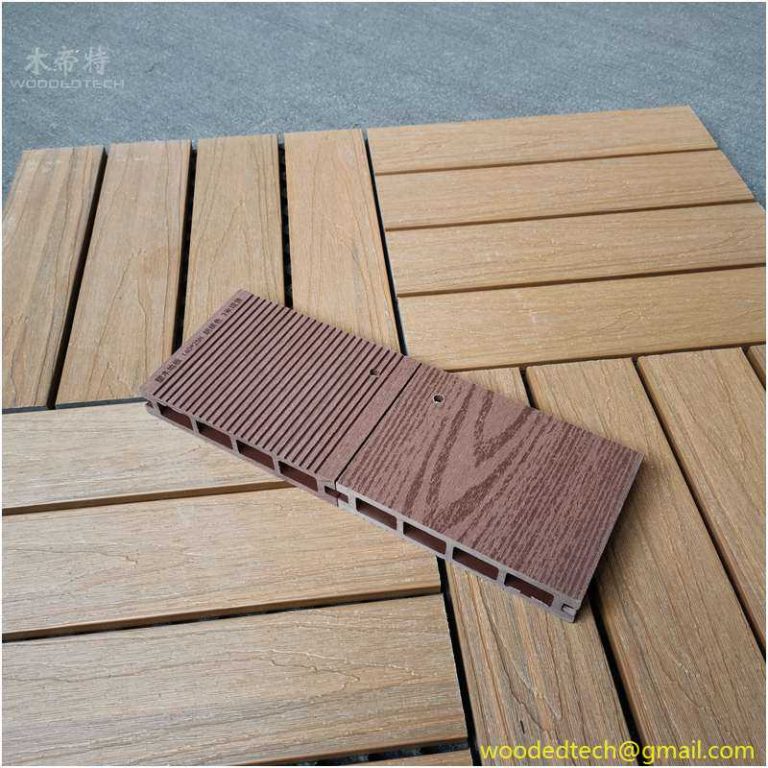 composite decking weight per square foot