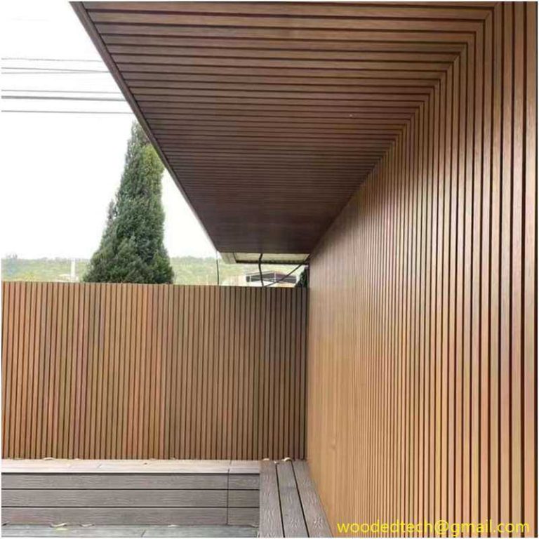 wpc fluted panel exterior