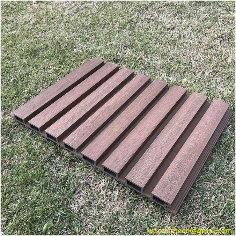 wpc fluted panel outdoor