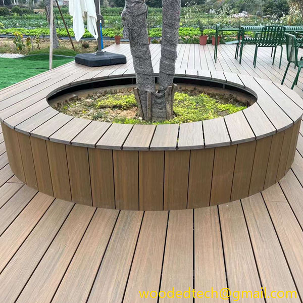 plastic wood decking for garden