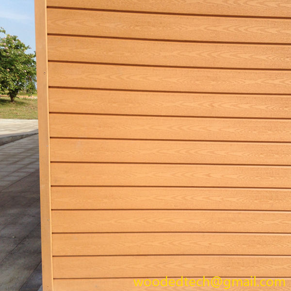 plastic wood grain cladding