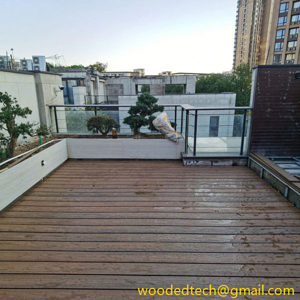 plastic wood patio flooring