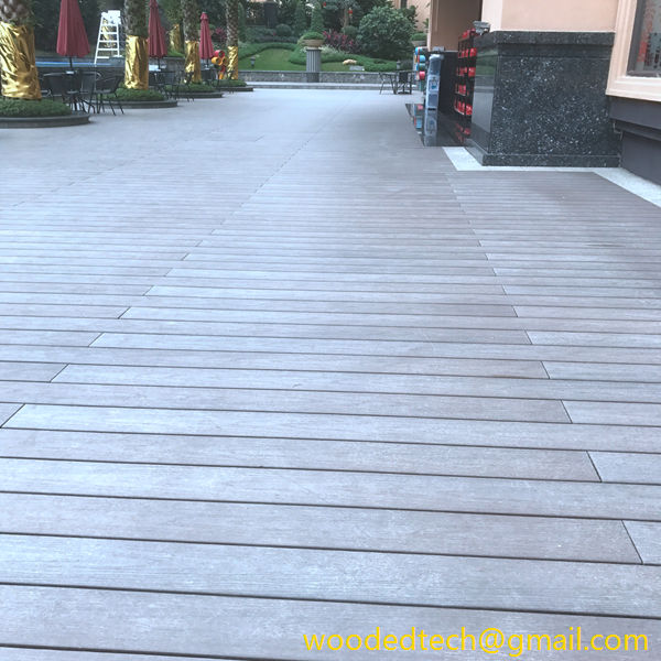 Wood and plastic decking boards look great even if they haven’t been cleaned for a long time