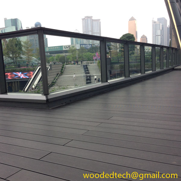 wpc eco decking Used on outdoor floors of commercial plazas