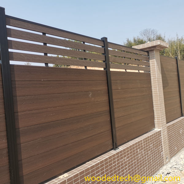 wpc wall panel fence