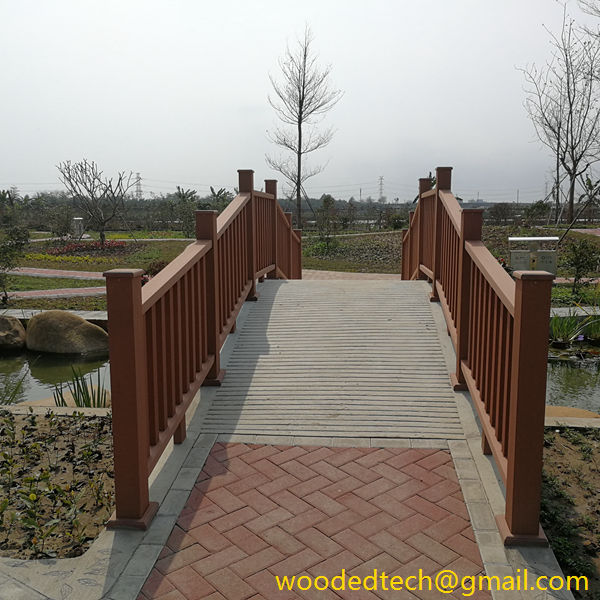 WPC panels are an environmentally friendly material that is very useful for outdoor guardrails.