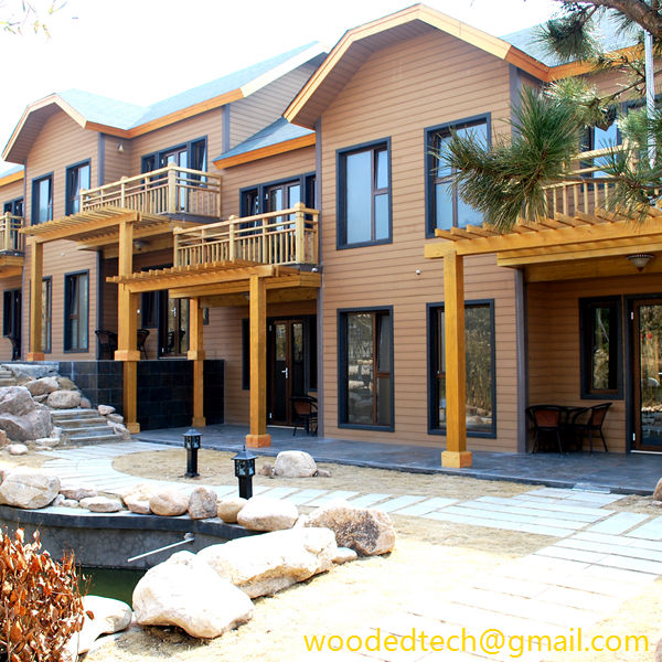 Wood plastic composite wall panel is an excellent outdoor decoration material