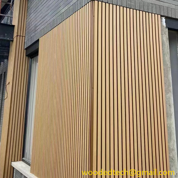 wpc wall panel advantages include waterproof, insect-proof, anti-corrosion, paint-free, maintenance-free, etc.