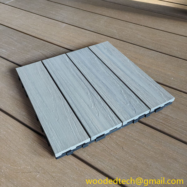 Functional and Stylish Wood and Plastic Decking Tiles for Outdoor Spaces