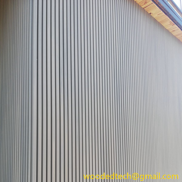 Stylish and Durable Plastic Wood Look Cladding for Modern and Low-Maintenance Building Exteriors