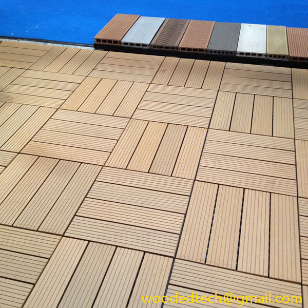 Transform Your Outdoor Space with Plastic Wood Deck Tiles for a Stylish and Easy-to-Install Solution