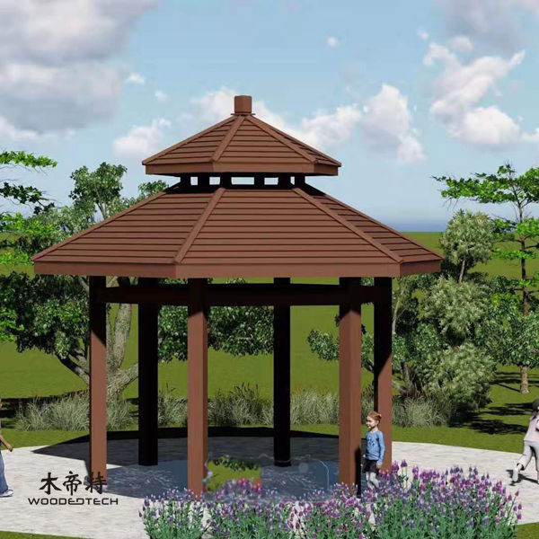 Gestaltungsideen für Gartenbögen aus Kunststoff-Holz-Verbundstoff von WPC-Herstellern aus China