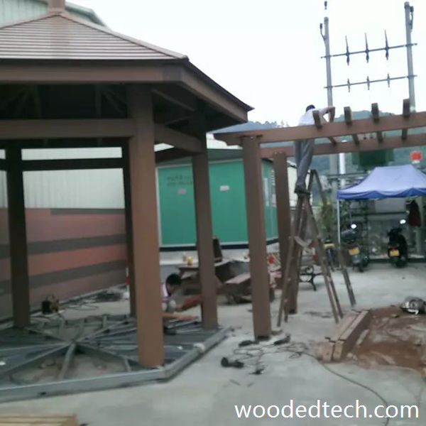 Composite wood polymer bower vs steel durability for long-term outdoor use